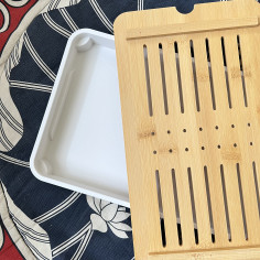 Прямокутна чабань з білою... 2