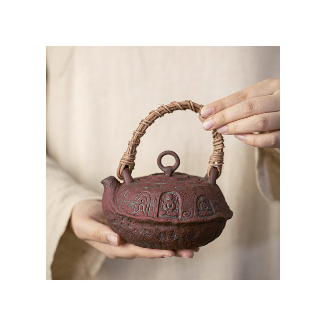 Керамічний чайник "Дуньхуан" та... Керамічний чайник "Дуньхуан" та...