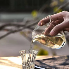 Шестигранний чахай зі скла 2