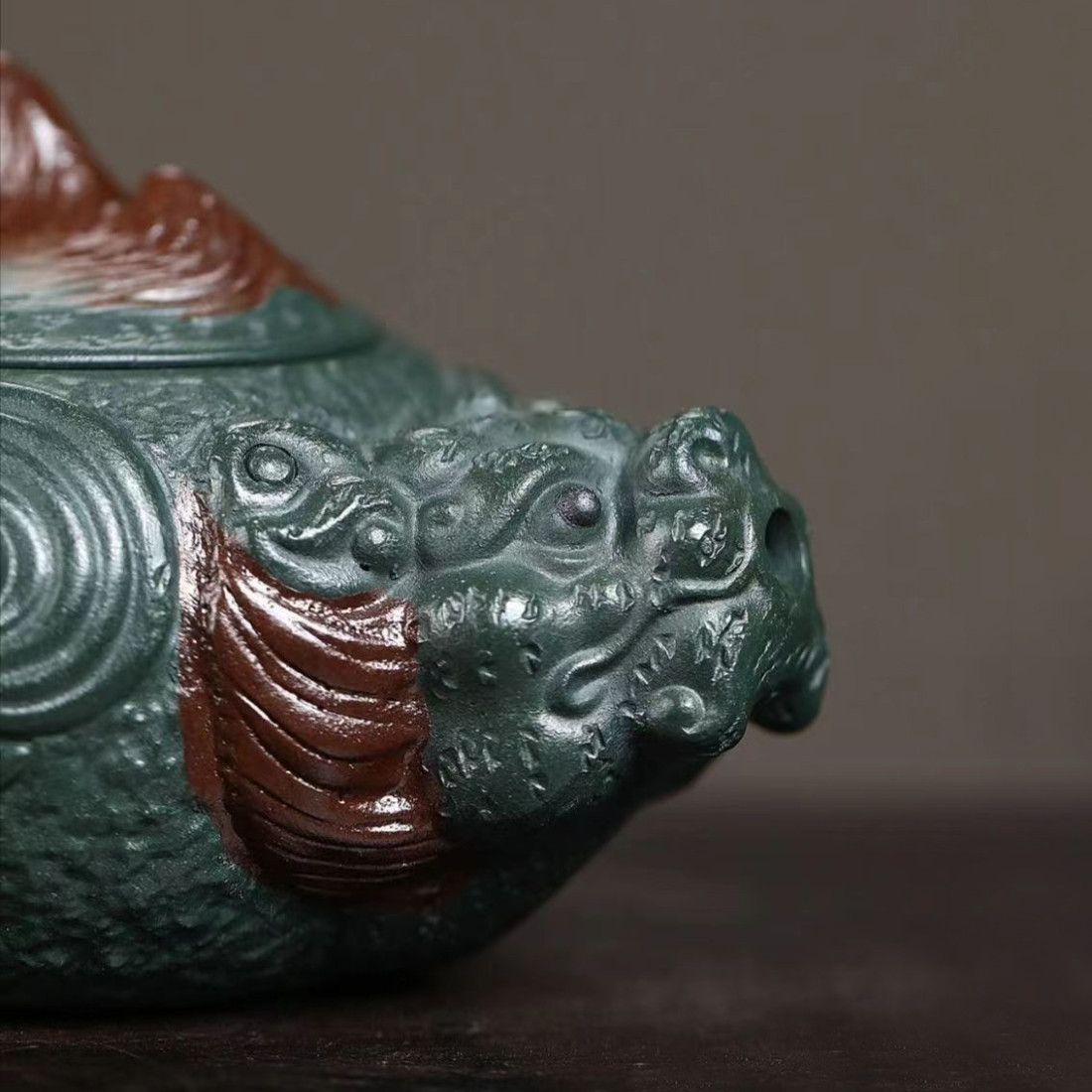 Чайник "Дракон" з їсінської глини Чайник "Дракон" з їсінської глини