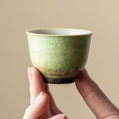 Чаша с агатовой глазурью 2