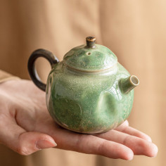 Чайник с агатовой глазурью 2