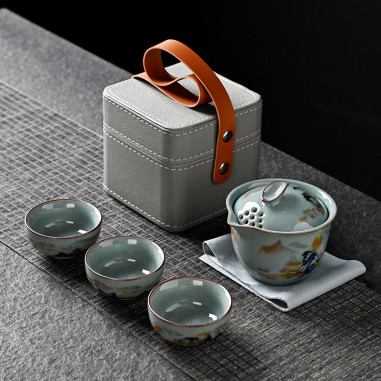 Чайний набір для подорожей "Гори та...