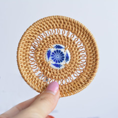 Плетена підставка під чашу...