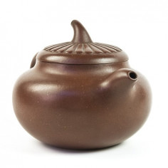 Чайник із ісинської глини у формі гарбуза 2