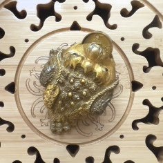 Золота трилапа жаба, що...