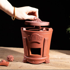 Домашня вугільна піч з...