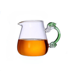 Скляний чахай з ручкою у...