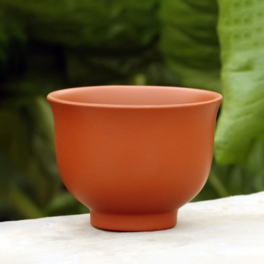 Глиняна чаша, червона