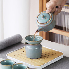 Чайний набір з глазур'ю... 2