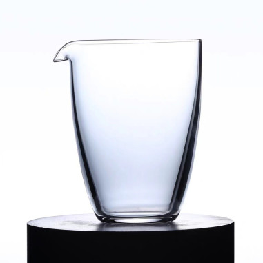 Скляний чахай без ручки, вертикальний