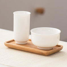 Чайна пара з нефритової... 2