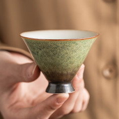 Чаша з агатовою глазур'ю,...