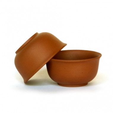 Маленька чаша із ісинської глини (бордова)