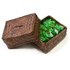 Темна плетена коробка 2