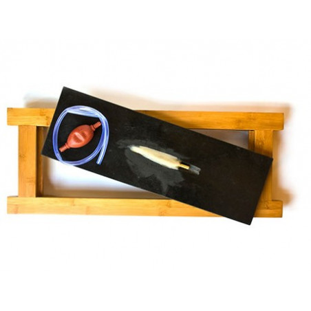 Чабань «Човен» із чорного каменю