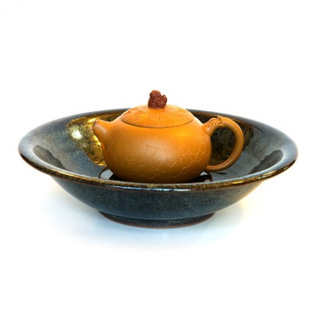 Синя керамічна чабань-тарілка фабрики Сян Тао Синя керамічна чабань-тарілка фабрики Сян Тао