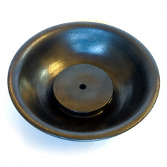 Чорна керамічна чабань-тарілка фабрики Сян Тао