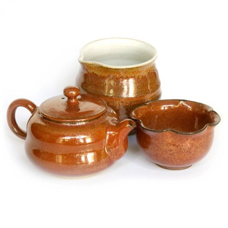 Червоний керамічний чайник Сян Тао Червоний керамічний чайник Сян Тао