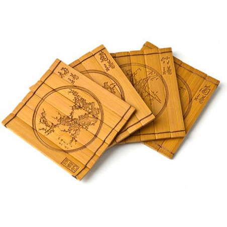 Підставки під чаші «Чотири благородні рослини»