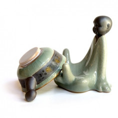 Селадонове ситечко-статуетка «Будда» 2