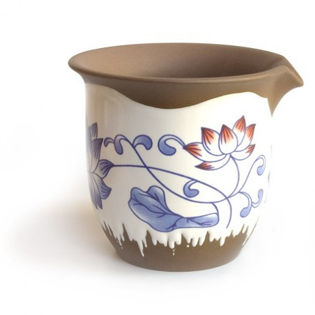 Глиняний чайний набір «Лотос» у подарунковій коробці