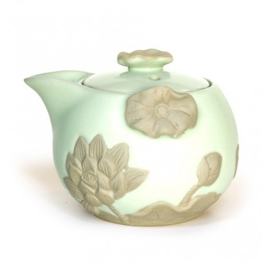 Чайник-гайвань із жу яо "Лотосовий ставок"