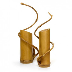 Склянка для інструментів із цільного бамбука