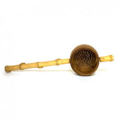 Ситечко з ручкою з бамбука