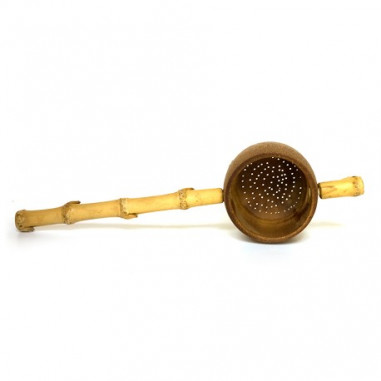 Ситечко з ручкою з бамбука