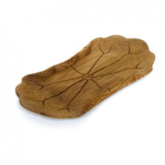 Темна підставка під чайні пари "Лист лотоса" 2