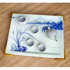 Керамічна чабань «Орхідея» 2