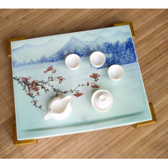 Керамічна чабань «Снігова злива» 2