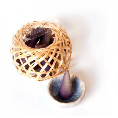 Подарункові пахощі в круглих кошиках 2