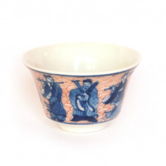 Антикварна чаша з цзиндечженської порцеляни «Вісім Безсмертних»