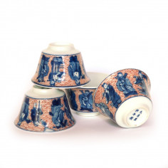 Антикварна чаша з цзиндечженської порцеляни «Вісім Безсмертних» 2