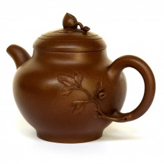 Чайник із ісинської глини "Гілка персикового дерева" 2
