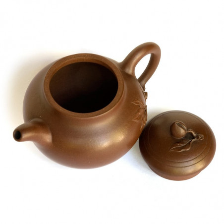 Чайник із ісинської глини "Гілка персикового дерева" Чайник із ісинської глини "Гілка персикового дерева"