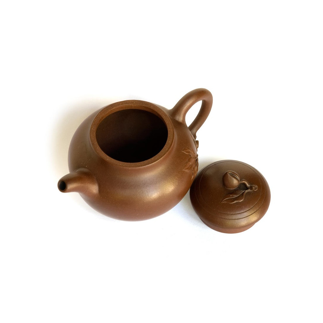 Чайник із ісинської глини "Гілка персикового дерева" Чайник із ісинської глини "Гілка персикового дерева"