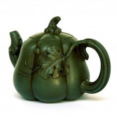 Чайник із ісинської глини у формі гарбуза 2
