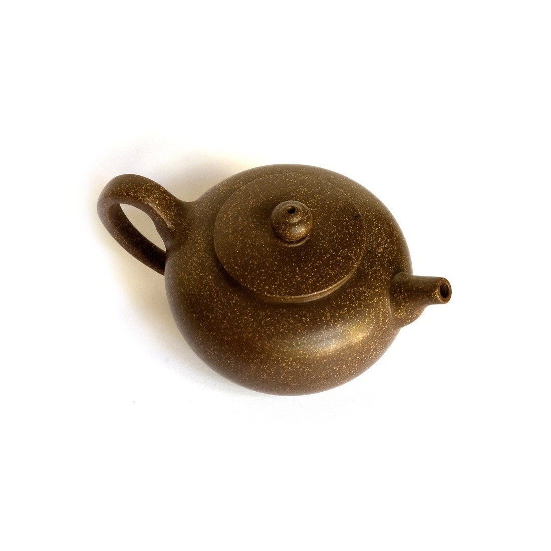 Чайник з ісинської глини у формі плескатої перлини Чайник з ісинської глини у формі плескатої перлини