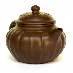 Чайник із ісинської глини "Хризантема" 2