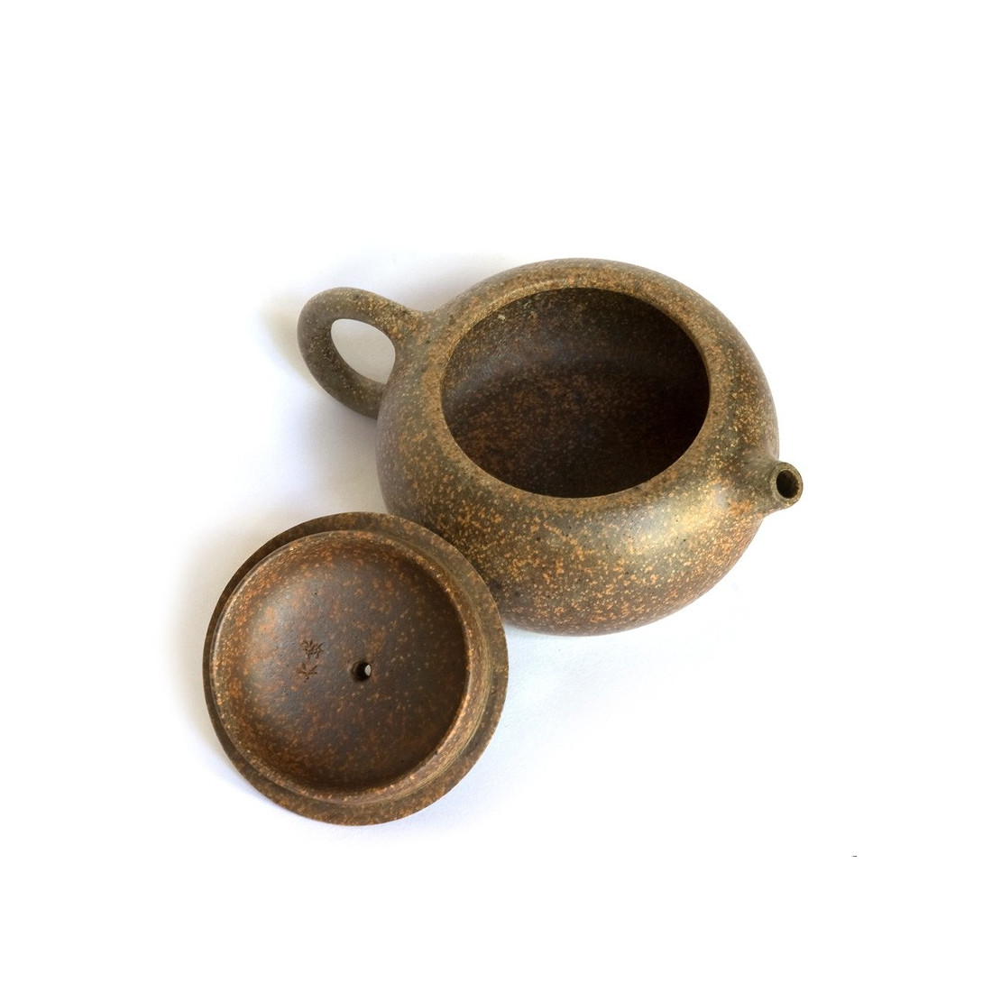 Чайник з ісинської глини плеската "Сиши" Чайник з ісинської глини плеската "Сиши"