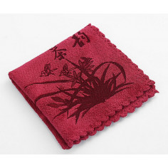 Червоний чайний рушник