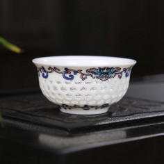 П'ятикольорова чаша з рисової порцеляни