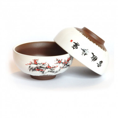 Глиняна чаша "Снігова слива"