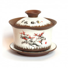 Глиняна гайвань «Снігова слива»