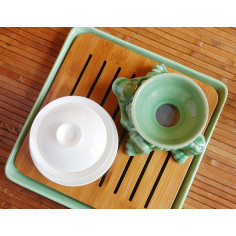 Сито у вигляді золотої жаби 2