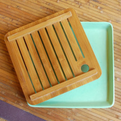 Маленька чабань із зеленою керамічною основою 2