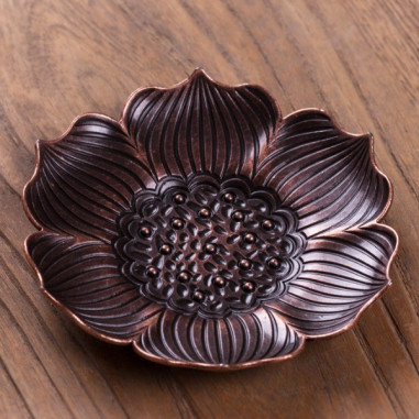 Підставка під чашу "Квітка лотоса" (мідь)
